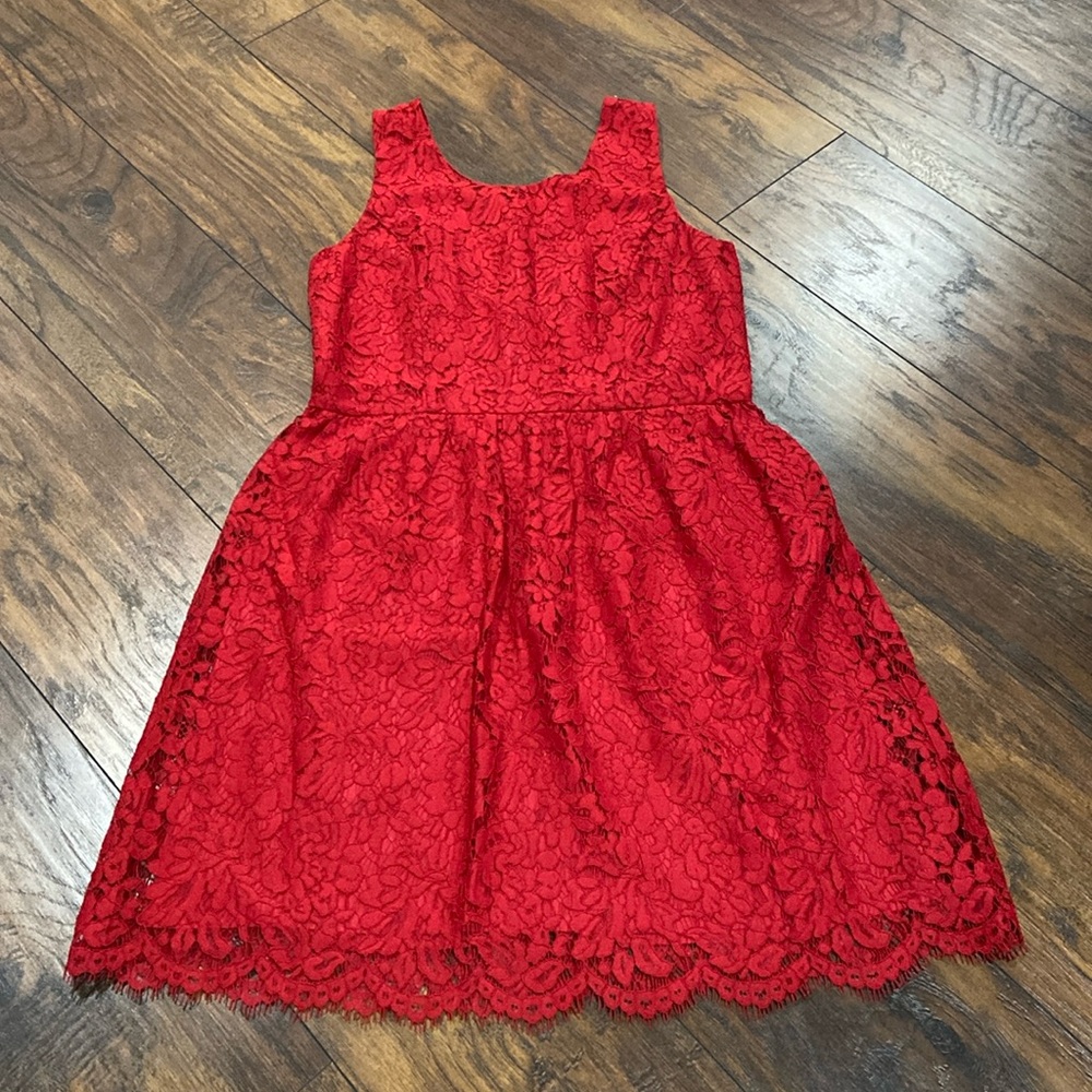 NWT Red Loft Dress
